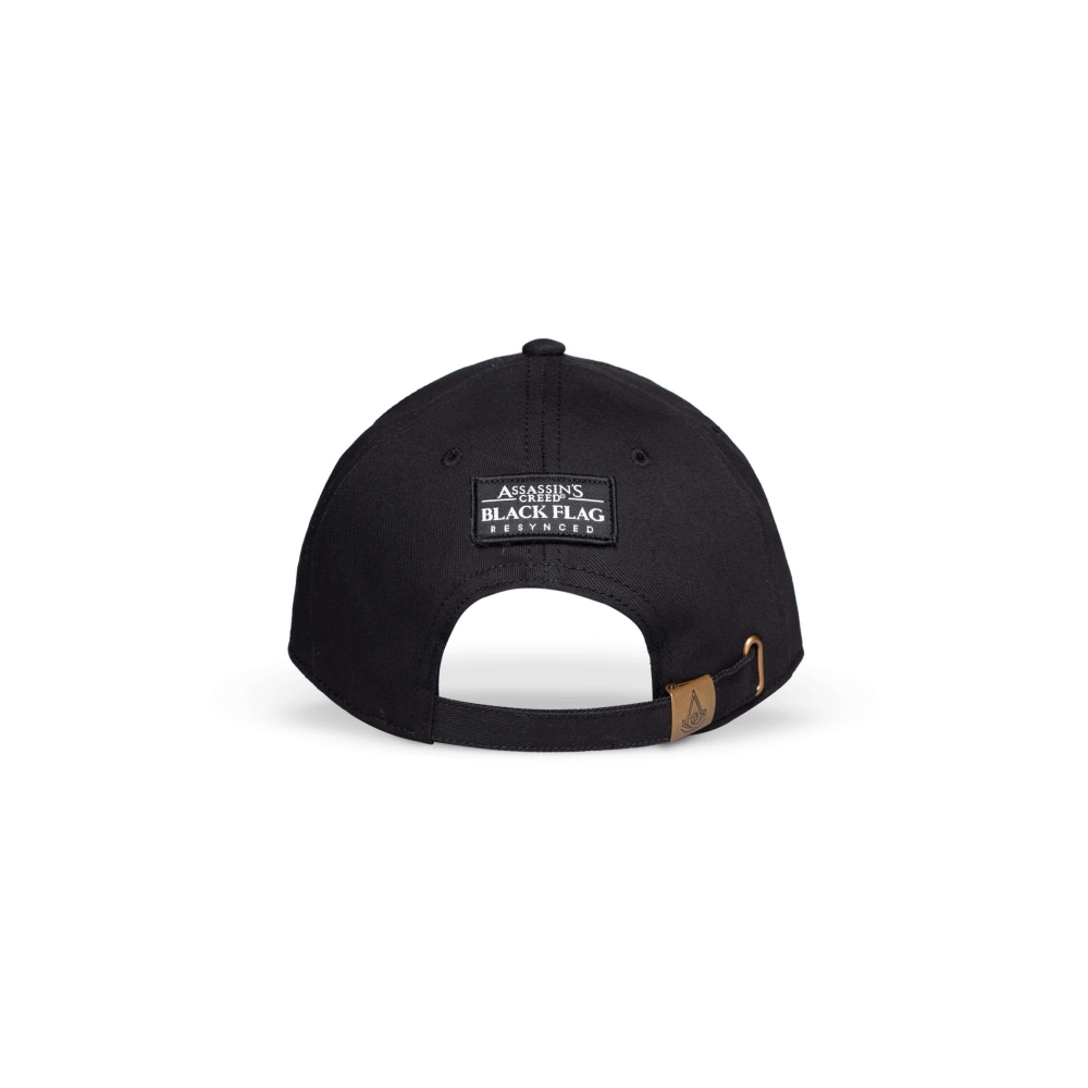 Assassin's Creed - Assassin's Creed Black Flag Logo Verstelbare pet - Zwart